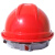 海斯迪克 HK-763 安全认证绝缘安全帽ABS 可印字 工程施工 工业建筑防砸抗冲击保护头盔 v型红色常规