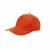 劳保佳 工作帽 广告棒球休闲运动鸭舌帽 纯色遮阳帽 可定制 棉网款 纯橙色(可调节)