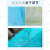 COFLYEE 现货一次性无纺布加厚工作服防尘反穿衣纹绣美容实验防护服 25g蓝色PP加厚( 经济款 橡筋袖口)