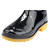 瑞可特 RZF16  黑色高筒防滑雨靴 建筑工地环卫工橡胶鞋 防水雨鞋 高筒 44 