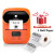 phomemo M110价格标签打印机便捷式服装吊牌热敏手持条码打印机 M120英文版橙色含一卷打印纸 官方标配