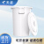 天迹 塑料圆桶 加厚水桶 发酵桶胶桶 100升【带盖】 白色