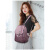 袋鼠魔方轻奢品牌软皮双肩包女2024新款时尚韩版大容量背包旅行包生日礼物 香芋紫
