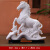 芙蕖陶瓷马摆件十二12生肖大号红色马瓷器工艺品客厅摆设家居饰品 新款白马