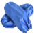 普舍（PUTSCHE）PVC防水袖套 超市厨房养殖场防油耐用柔软舒适护袖 深蓝色