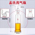 孟氏多孔气体洗瓶 直管特氏大号加厚直管玻璃洗气瓶125/250/500ML 直管式洗气瓶500ml