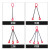 富都华创 起重吊索具 21吨1米2腿 猛钢铁链条吊链行车吊装工具 FDHC-DSJ-073