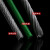 绿皮镀锌铁钢丝绳透明包塑带皮绿皮晾衣绳细软皮钢绞线包胶涂塑 绿皮-3.5mm 1m