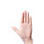 胜丽(YUSO) 一次性手套 PVC橡胶手套 加厚实验美容薄膜透明 清洁劳保手套 100只/盒 YSWF01