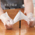 易美丽诺 WZ02355 一次性手套 加厚美容染发清洁餐饮卫生TPE薄膜弹力手套 透明色 M码