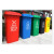 百金顿 户外环卫加厚塑料垃圾桶分类垃圾箱特厚挂车塑料垃圾桶 120L加厚款带轮 灰色