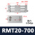 磁耦式无杆气缸RMT16 20 25 32 40-10/150RMTL长行程滑台 RMT20X700S