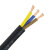 诚象 电线电缆线国标三芯ZB RVV3*2.5平方100米纯铜阻燃软护套线户外电源线 RVV3*2.5（100米）