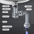 海立洗手盆下水管下水器套装台面洗脸盆卫生间防臭神器浴室柜墙排