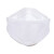 君御（Exsafety）KN95口罩 三层透气防护防尘 耳戴式柳叶形口罩 30个独立装 白色 白色