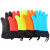 阿力牛 ASH76 防滑防烫劳保手套 加厚硅胶隔热手套 耐高温工作手套 黑色(1只) 均码 