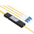 电信级光纤分路器1分2光纤分线器一分二单口方头LC/UPC盒式/拉 12128-1分4 分路器LC(UPC) 2米