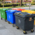 庄太太 【660L蓝色可回收物】新国标环卫户外垃圾桶带盖大号挂车分类垃圾桶大型室外