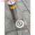 定制不锈钢路桩固定活动预埋式可拆卸防撞柱加厚隔离路障反光警示 304材质114管1.2mm50CM高