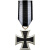 韩生生铁十字普鲁士一战 德意志徽章 骑士橡叶勋章德国项链德军纪念胸针 铁十字项链1914