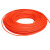 豪德盛 热缩管绝缘套管彩色塑料热塑热收缩管热缩套管1kv-10mm 红色 100m/卷 （可定制）