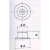 OBISHI大菱圆形丸形水平仪水准器AR101/516-AAR102AR103定制 AR101