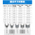 定制适用微型气管接头气动元件螺纹直通快插迷你PC4-M5/POC6-M5C 米白色 POC6-M6c 微圆柱