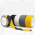 安防 磨砂防滑警示胶带PVC斑马警戒线地标贴 5卷起批 黄色防滑宽50MM*5米长
