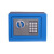 安达通 保险柜 小型 迷你保险箱入墙礼品电子密码儿童存钱保险柜 海洋蓝保险柜