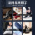 龙代（longdai）全自动鞋套机商用办公电动套鞋套机样板间脚套机工厂套鞋宝 SK-CM-WH型白色带扶手