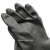 耐酸碱加厚耐磨化工劳保橡胶手套黑色加长防滑防水工业防 黑60公分A-1 威碟 XXL