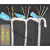 嘉博森高柔耐折双绞屏蔽拖链线TRVVPS2468芯国标铜485通讯伺服信号线 散米买：4x0.15(每米)