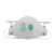 代尔塔 FFP2级头戴式儿童防护口罩 104017舒适高效防尘 20只装 13252