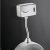 潍塑治业智能明装感应小便器厕所冲水器银色明装（上进水）