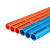 材通塑料pvc电线套管穿线管红蓝暗装3分16mm4分20mm家装绝缘电工套管布线管 普通红色直径4分20mm/米