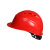 代尔塔/DELTAPLUS102009PP有孔红色防撞头盔安全帽+1个双色单处logo定制印字建筑工地施工用1顶