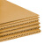 飞尔（FLYER）打包硬纸板 可裁切印刷快递包装垫板【三层E瓦 约1mm 50x100cm 10张】