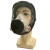晋广源 6800防毒面具全面罩喷漆粉尘烟雾口罩过滤式面罩全脸防护气体 黑色款单面具