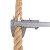 金诗洛 KSL242 麻绳 捆绑绳 打包绳 手工编织绳子 长度可定制 12mm*10m