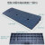 实心橡胶斜坡垫塑料台阶门槛垫456789101112厘米高 黑塑胶斜坡垫100*35*10cm（