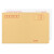 稳斯坦 W726 (100只)牛皮纸信封袋 单据信封袋增值税发票袋邮局标准信封收纳袋 黄牛皮3号175*125mm