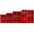 腾驰 消防柜全套消防设备器材存放柜应急工具柜灭火器放置柜微型消防站 1.4*0.9m 加厚(空箱）