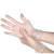 珍驰（ZHENCHI)一次性pvc手套 无粉美容牙科纹身美甲食品级透明pvc手套 50双 M