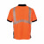 安大叔 JJ-E795 荧光橙反光T恤 3M安视透气反光材料 涤纶鸟眼透气面料 定做 M码 1件