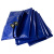 聚远（JUYUAN）蓝色刀刮布加厚防水布pvc高强丝篷布 5x7m 1件价