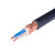 中迈 电线电缆 KVVRP-450/750V-7*1.5mm²国标屏蔽控制软电缆 黑色 10米