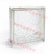 高着（GAOZHUO）超白空心玻璃砖冰影大方块透明客厅卧室卫生间水晶隔断墙