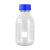 佑工信 透明丝口玻璃瓶 螺纹口带刻度螺口试剂瓶样品瓶 蓝盖试剂瓶 单位：个 中性料1000ml（5个） 