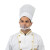 男女厨师服 长袖酒店食堂厨房 蛋糕店 烘焙师西点 工作服装上衣 白色 2XL-180