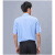 深圳的士工作服市出租车公交车司机蓝色装工衣服职业衬衫制服 男士蓝色长袖 男40/L(130140斤/165175cm)